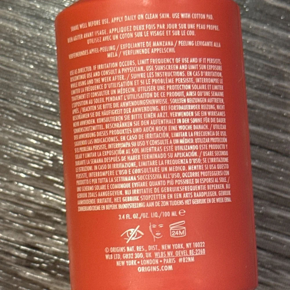 Origins Youthtopia Liquid Exfoliating Apple Face Peel